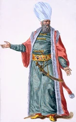 Aga, o leader, dei Giannizzeri, 1780